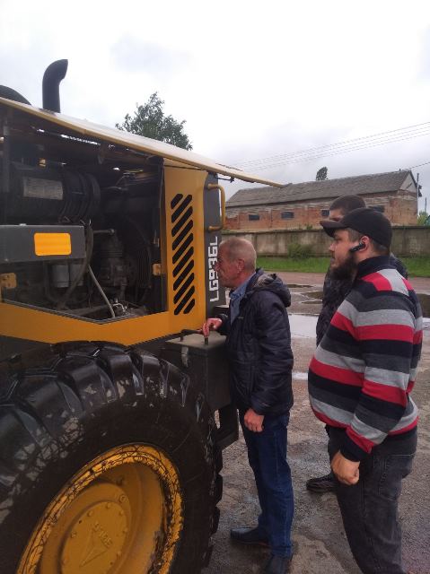 Оцінювання водіїв навантажувача